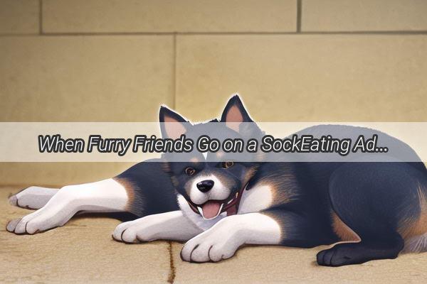 When Furry Friends Go on a SockEating Adventure The Tangled Tale of a Canine Constipation Conundrum